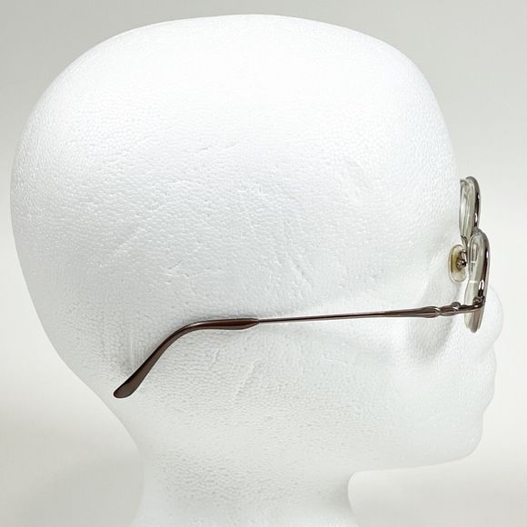 Seiko T141 Titanium Eyeglasses Sunglasses Frame Oval Full Rim 51-18-140 Japan - Picture 3 of 16